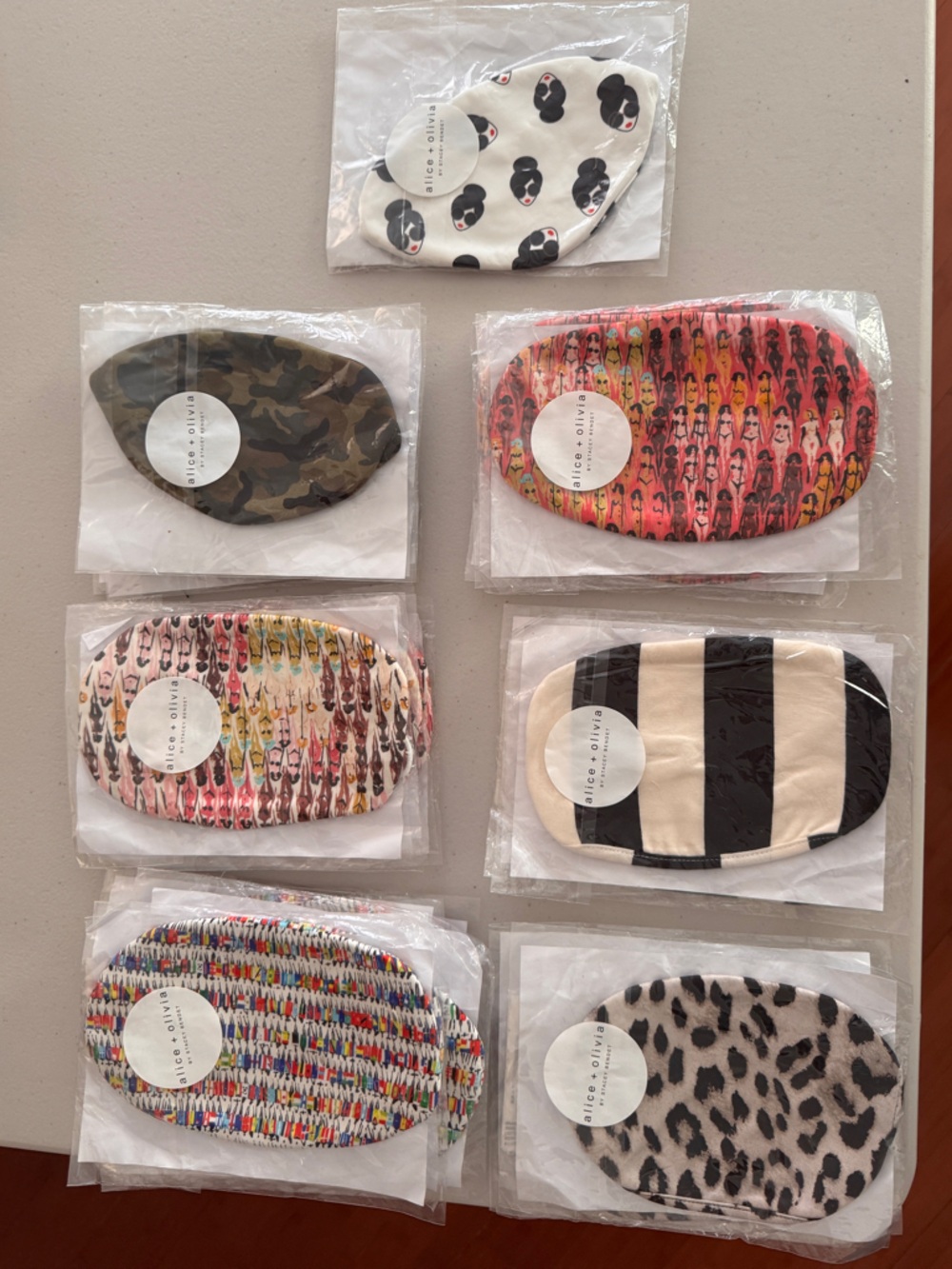 Alice + Olivia Face Masks